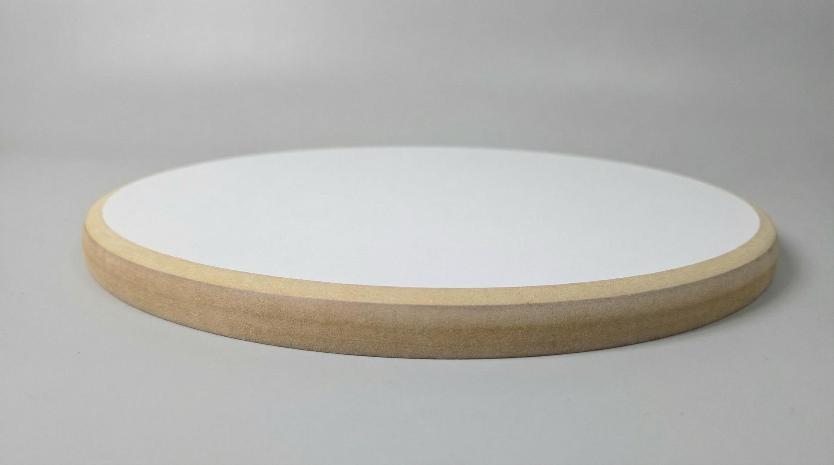 Round Wood Art Board  | Circular Canvas for Epoxy Resin