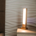 Modern Solid Wood LED Desk Lamp