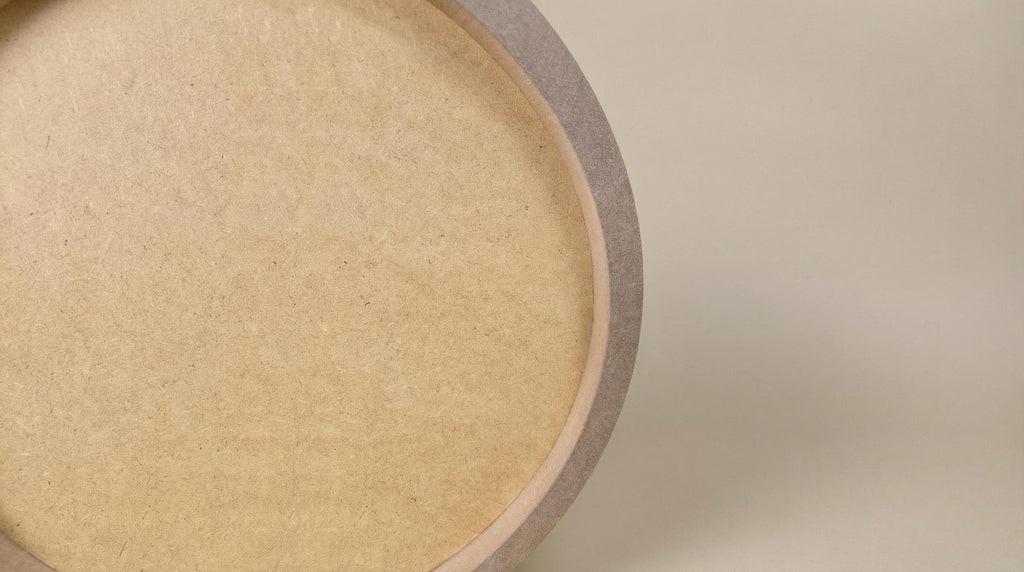 Round Wood Art Board  | Circular Canvas for Epoxy Resin