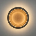 Round Wood Art Board with Dual LED Backlight