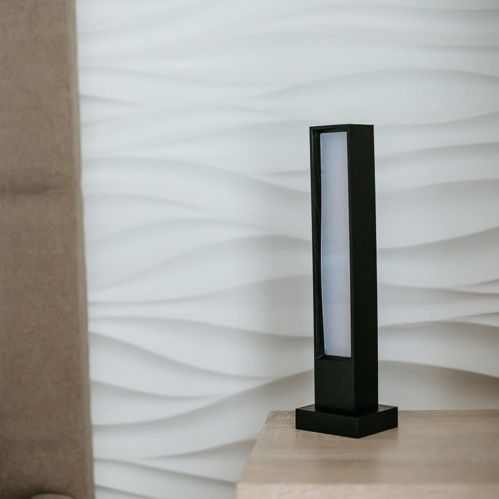 Modern Solid Wood LED Desk Lamp