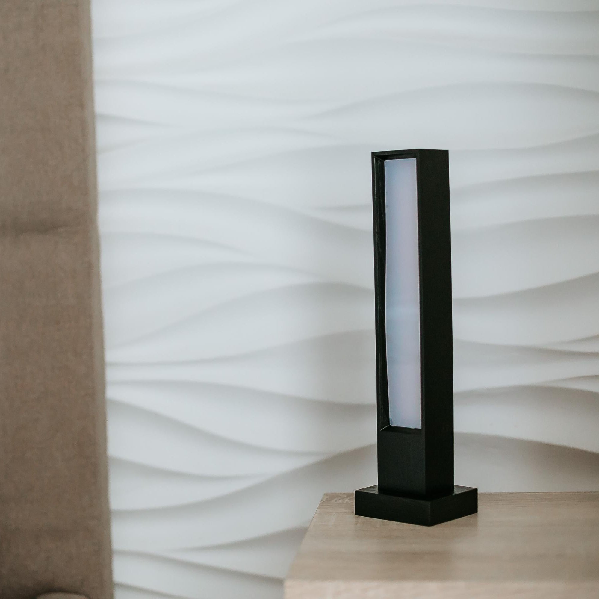 Modern Solid Wood LED Desk Lamp
