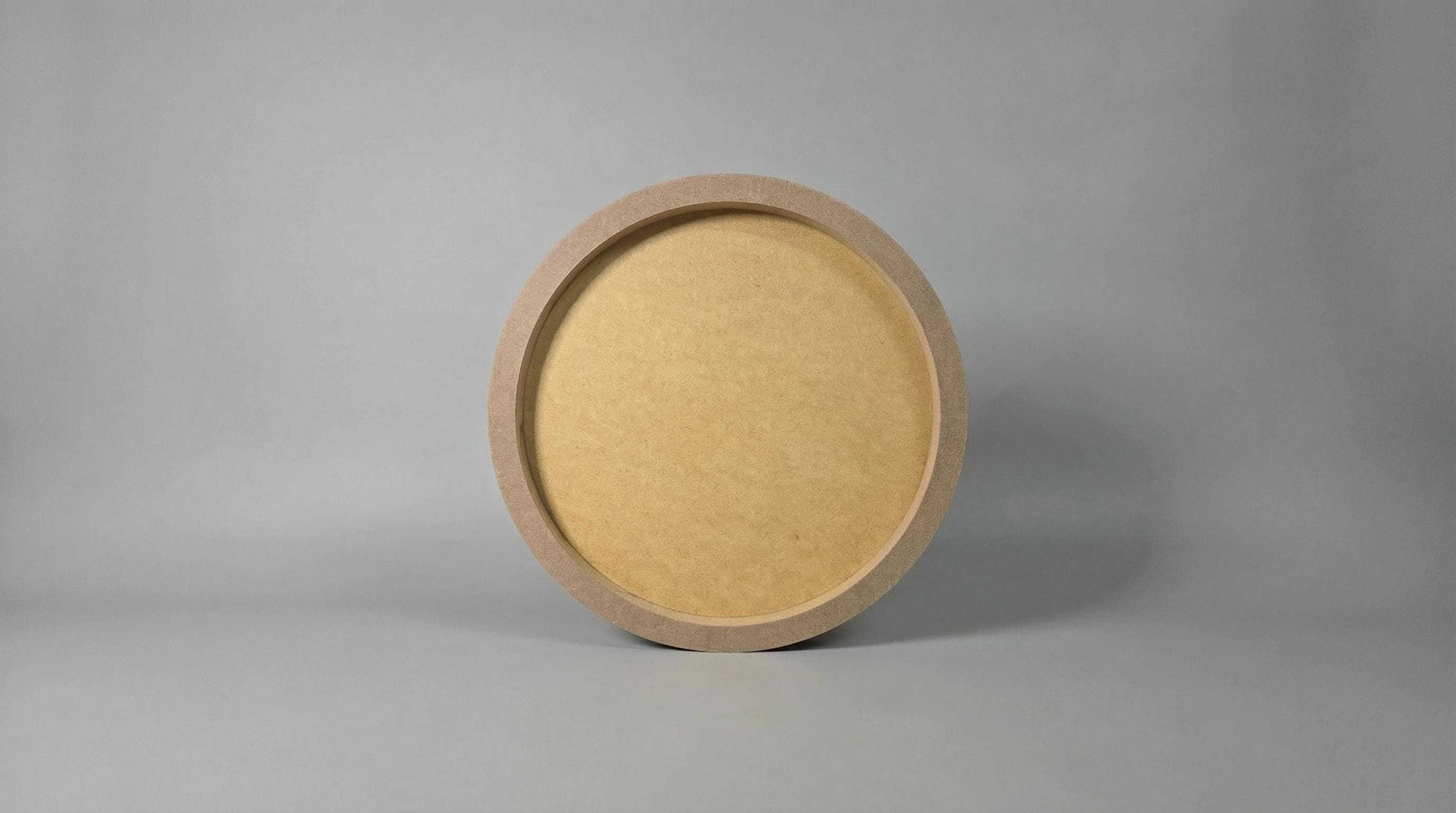 Round Wood Art Board  | Circular Canvas for Epoxy Resin